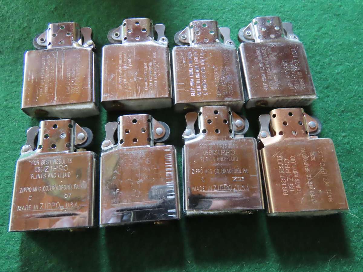Zippo 8 Lighter Inners Genuine Zippo