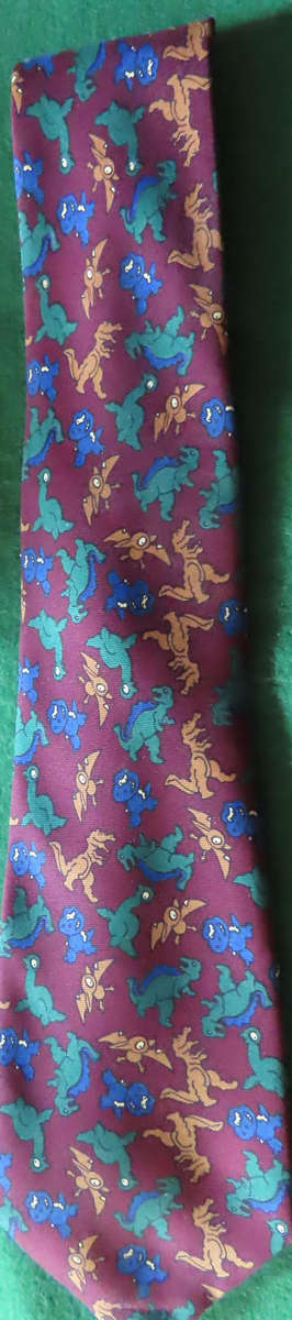 St. Stefano - Italy - 100% Silk Tie - Dragons