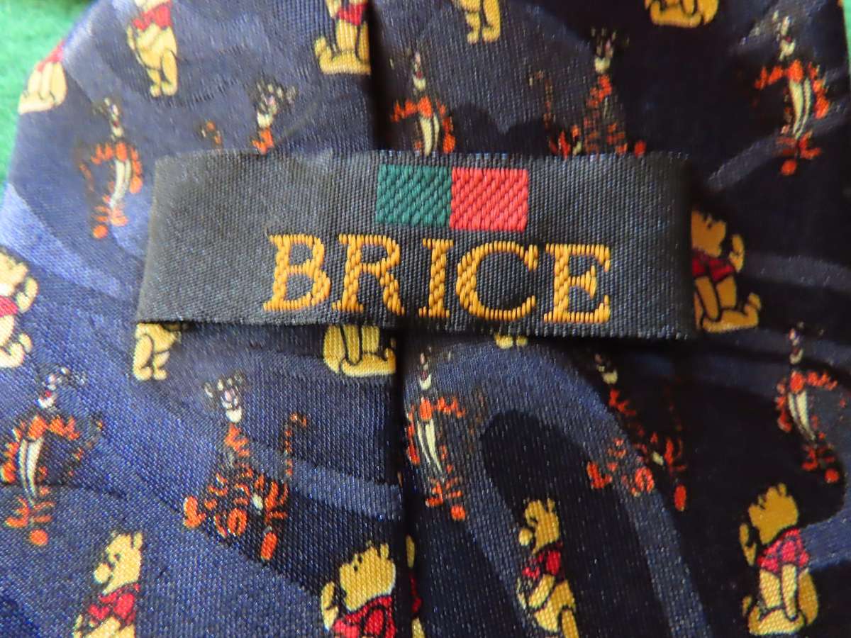 Brice - 100% Silk Tie - Paddington Bear