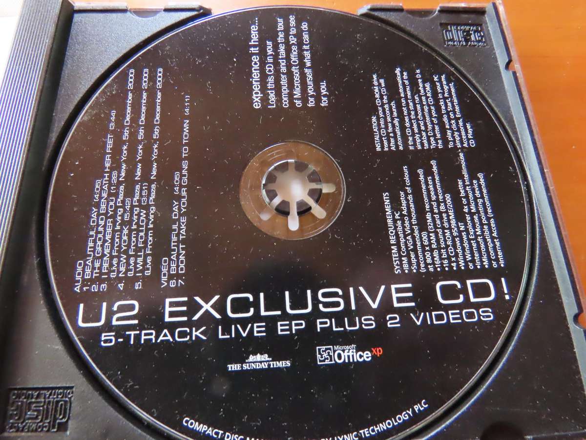 CD - U2 - Exclusive CD