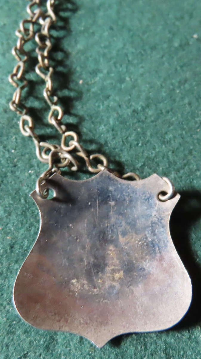 Whiskey Decanter Tag