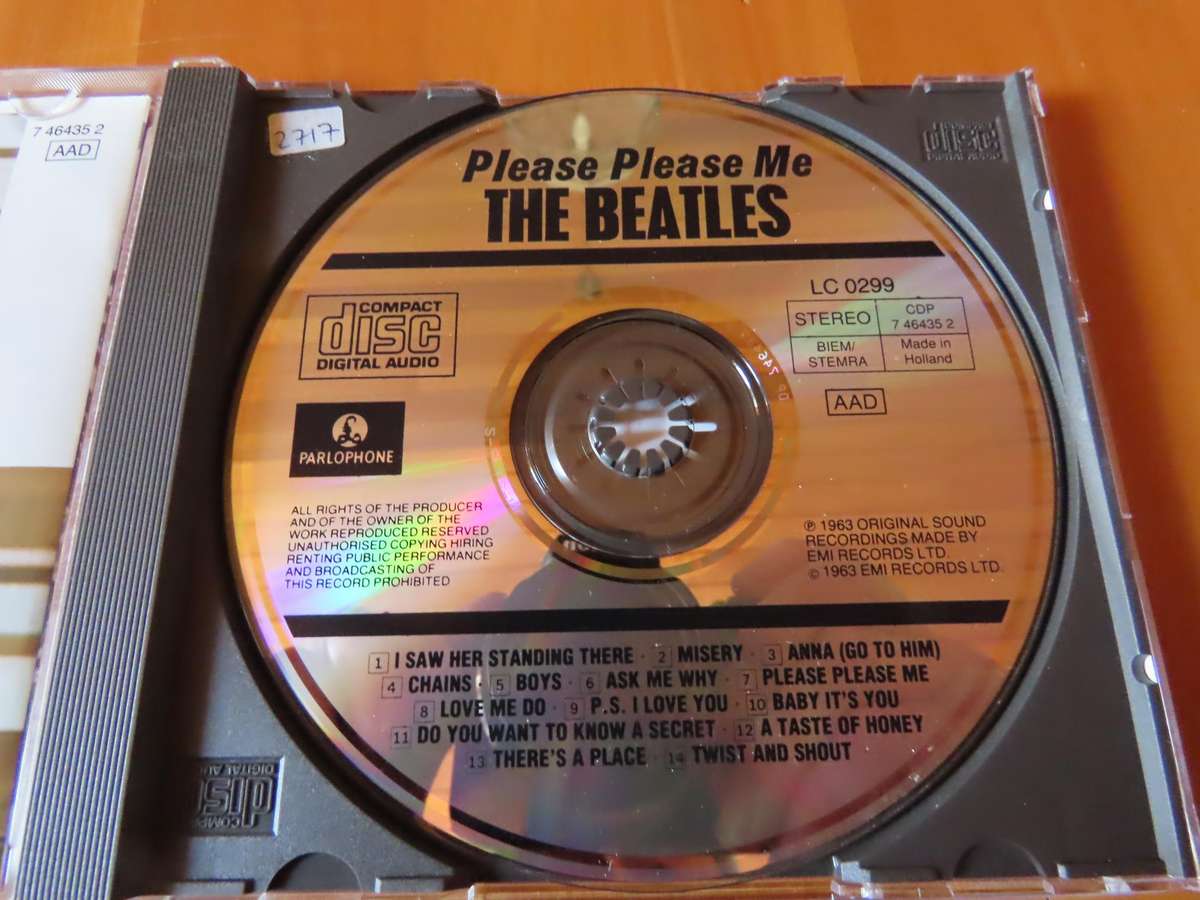 CD - The Beatles - Please Please Me
