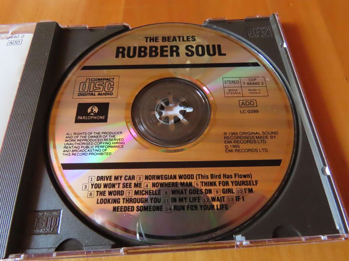 CD - The Beatles - Rubber Soul