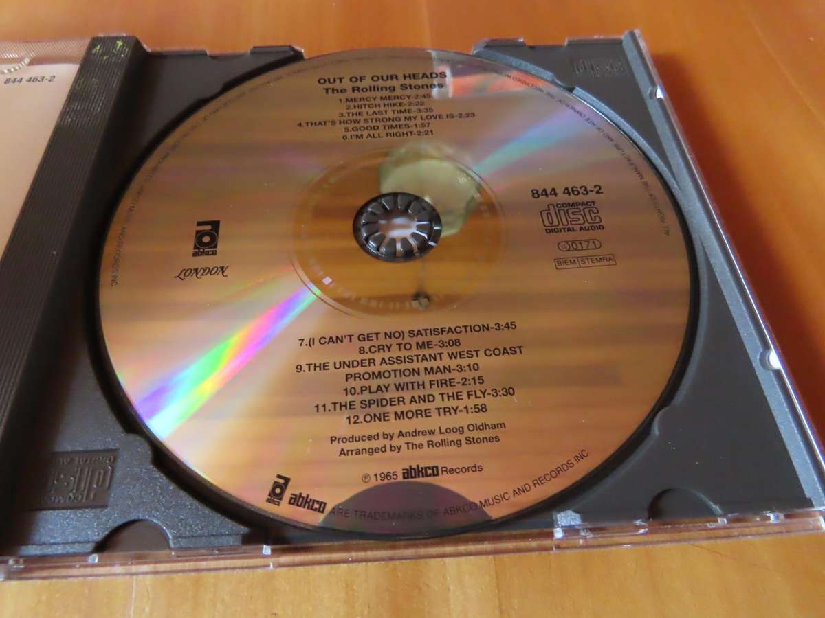 CD - The Rolling Stones - Out of Our Heads