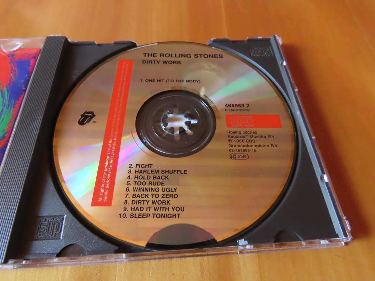 CD - The Rolling Stones - Dirty Work
