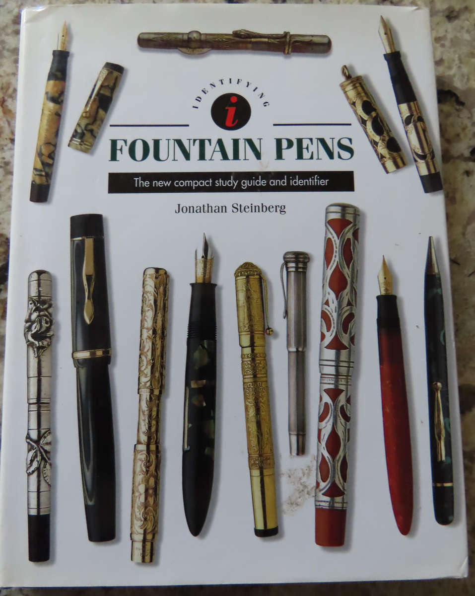 Fountain Pens - Jonathan Steinberg - New Compact Study Guide and Identifier - Hardback with D/W