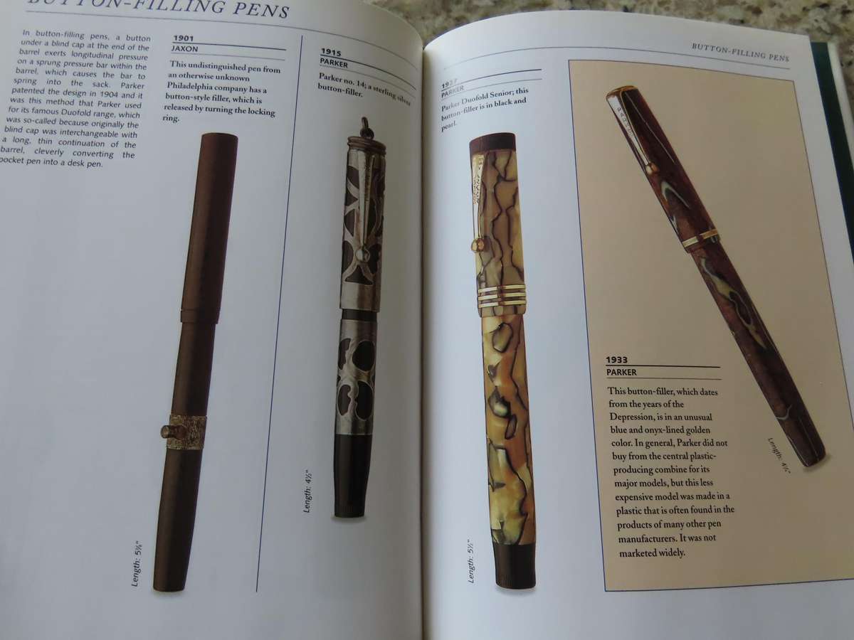 Fountain Pens - Jonathan Steinberg - New Compact Study Guide and Identifier - Hardback with D/W