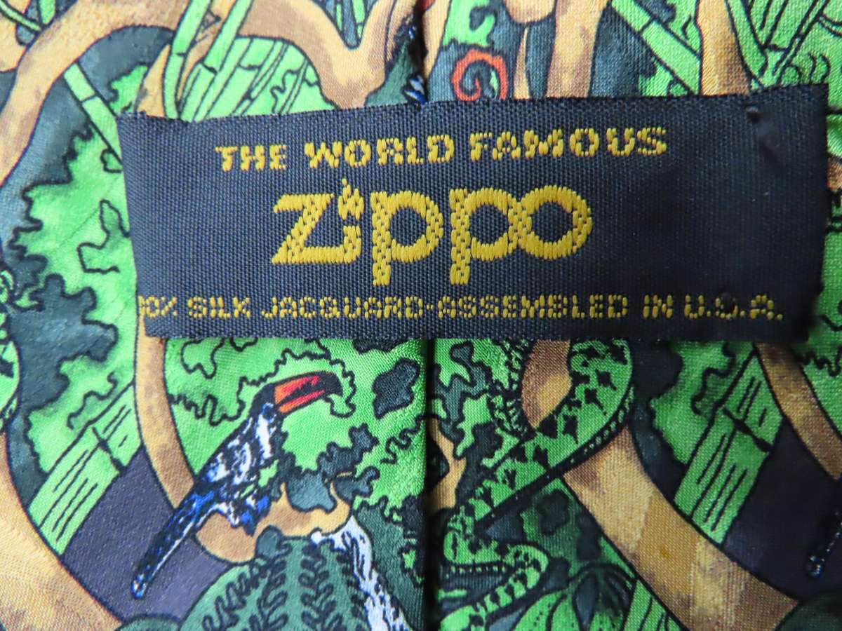 Zippo Tie - Mysteries of The Forest 1995 Collectible of The Year