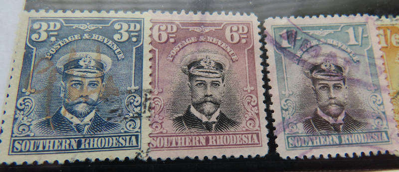 Rhodesia - 1924 Definitive Set Selection Used