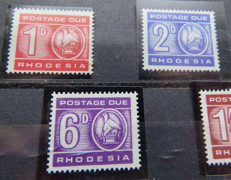 Rhodesia - 1966 Set of Postage Dues MNH