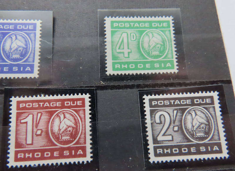 Rhodesia - 1966 Set of Postage Dues MNH