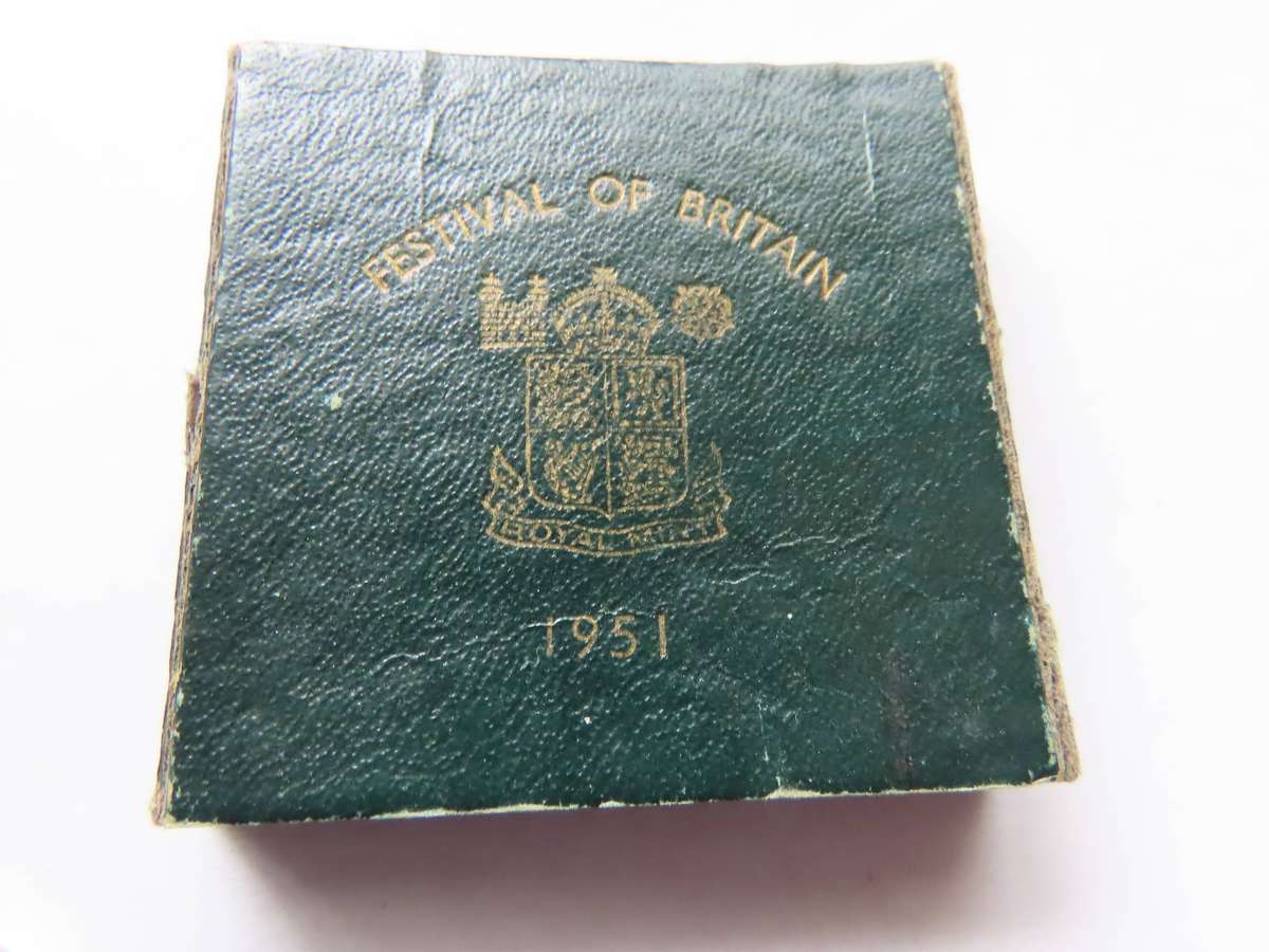 Great Britain - 1951 Festival of Britain - Five Shilling Coin Boxed With Papers