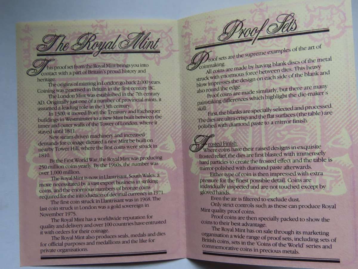 Zimbabwe - 1980 Sealed Proof Coinage Set