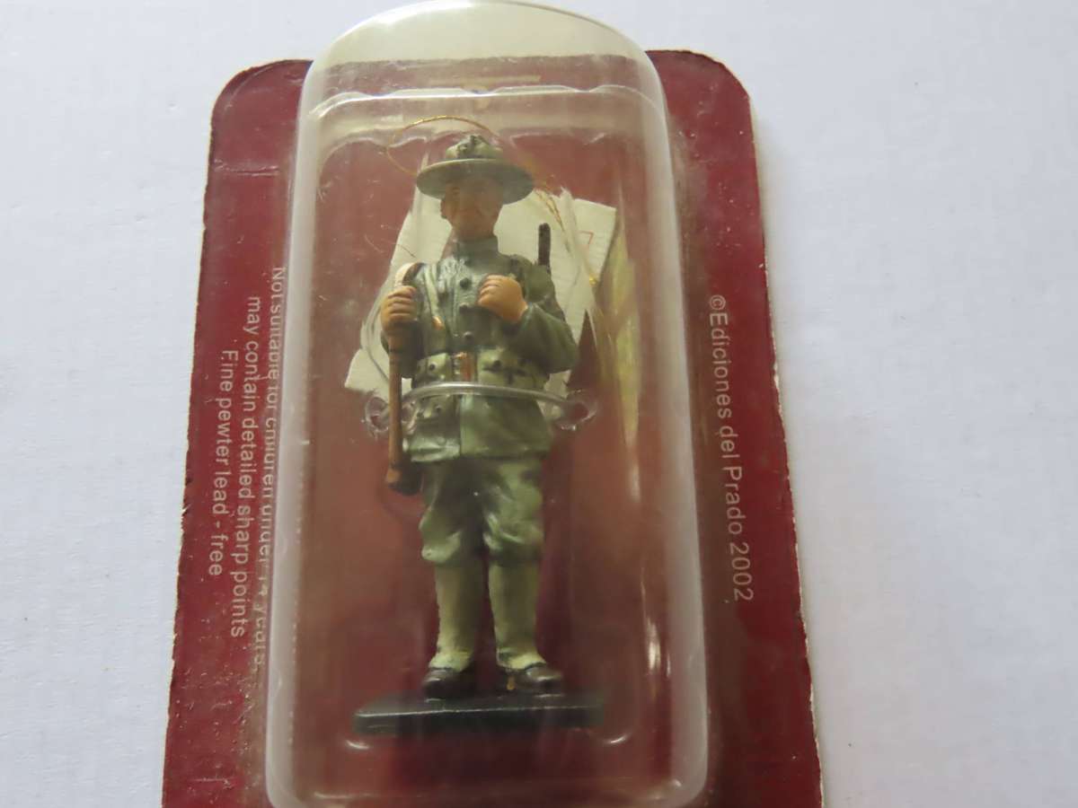 Del Prado - Encased Military Model - Sergeant - 6th Marine Regiment - USA 1917