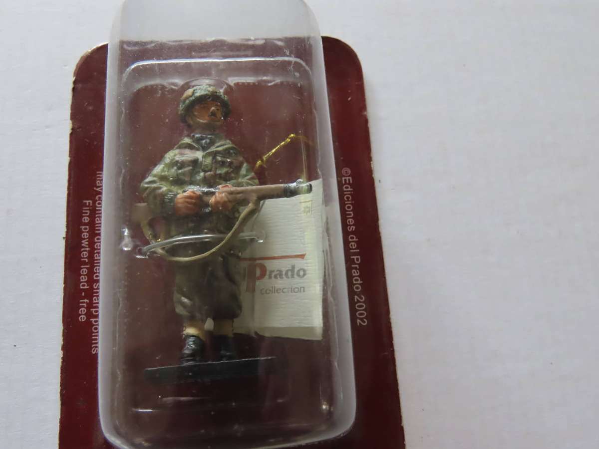 Del Prado - Encased Military Model - Sgt Airborne Troops (Arnhem) - UK 1944