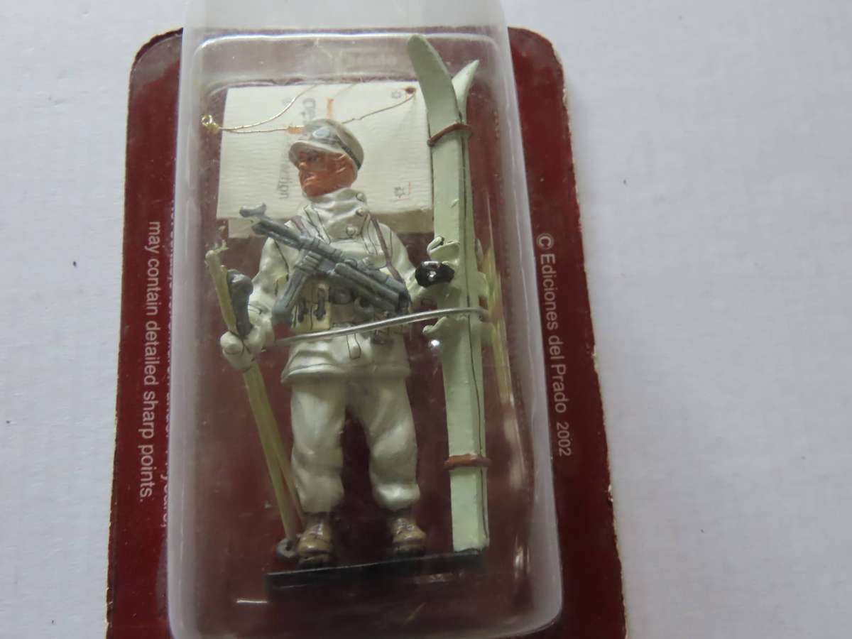 Del Prado - Encased Military Model - Oberfeldwebel Ski-Jager Brigade - Germany 1943