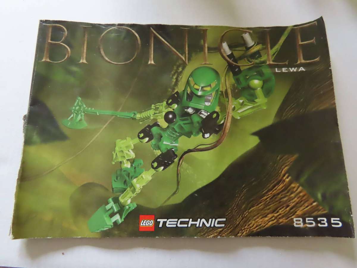 Lego - Technic - Bionicle - Lewa 8535 - Complete in Container