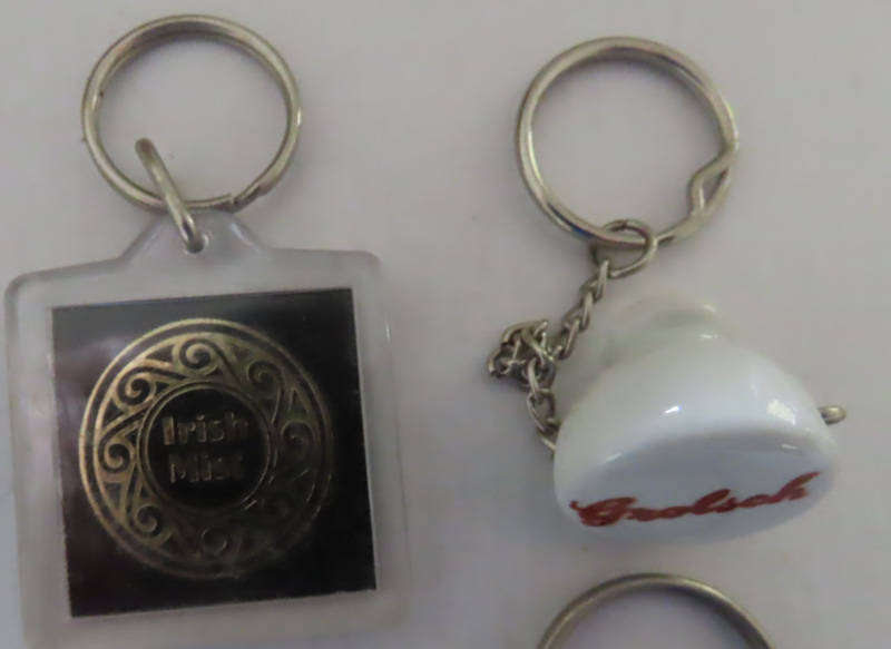 Liquor Key Rings - 10 Different