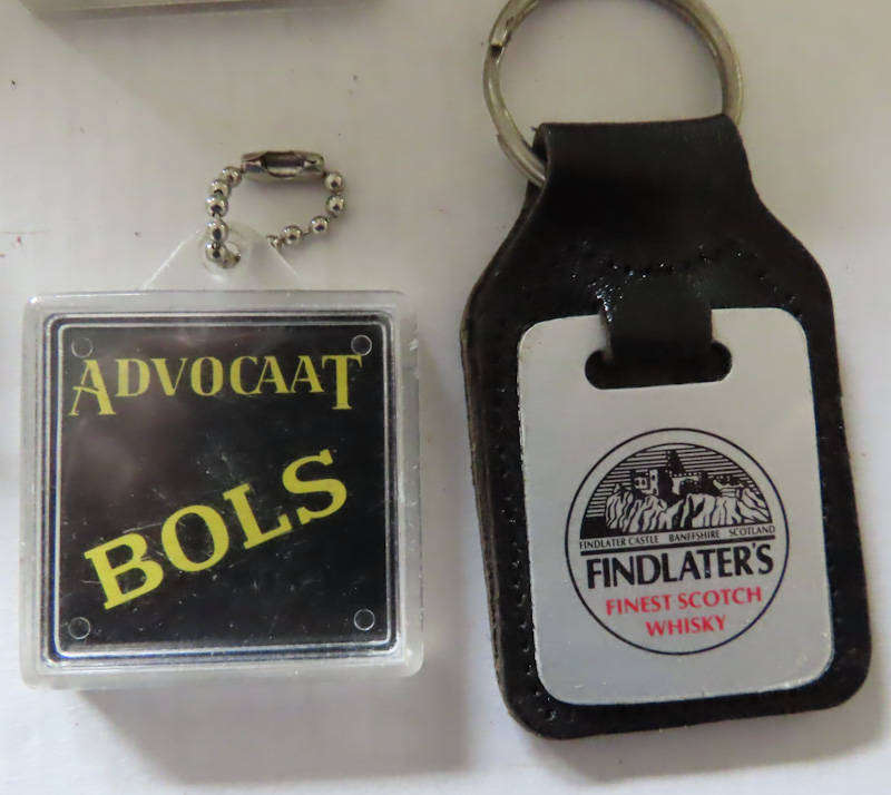 Liquor Key Rings - 10 Different