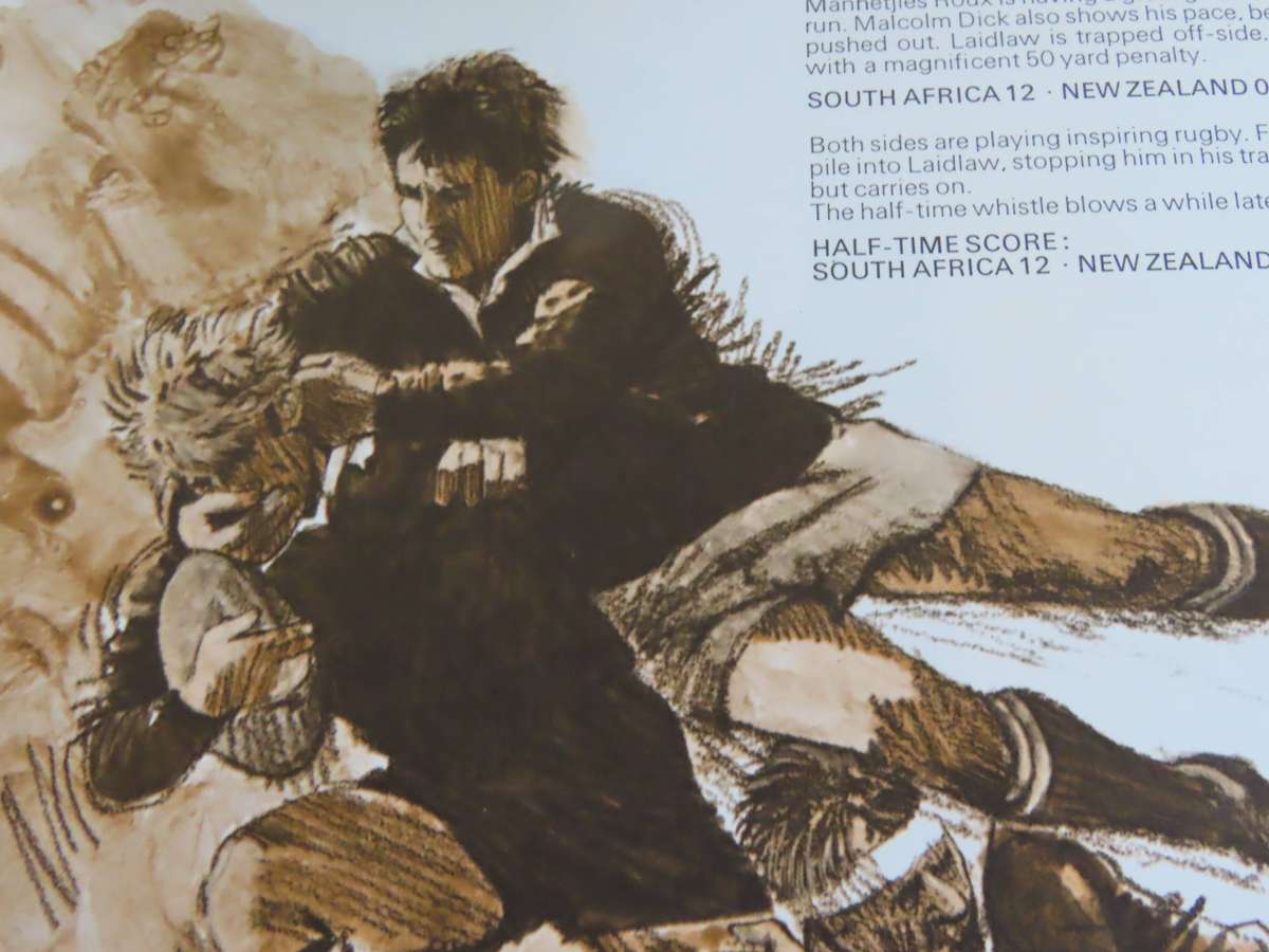 Rugby - The Greatest Series - South Africa vs New Zealand 1970 - HardBack with Dust Wrapper