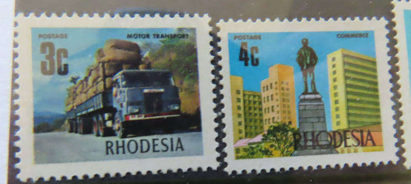 Rhodesia - 1973 Additional Values MNH