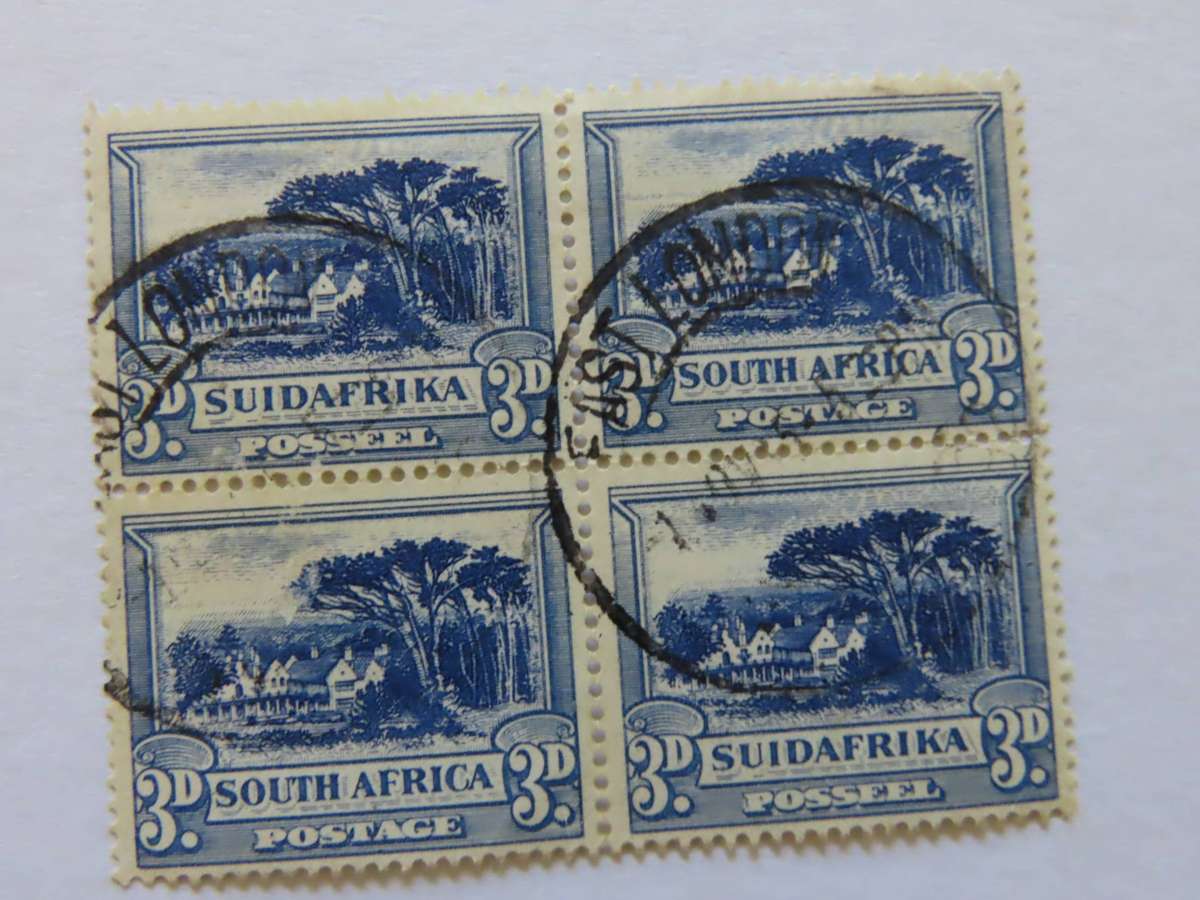 South Africa - 1930-1945 3d 2 Blocks 4 Used