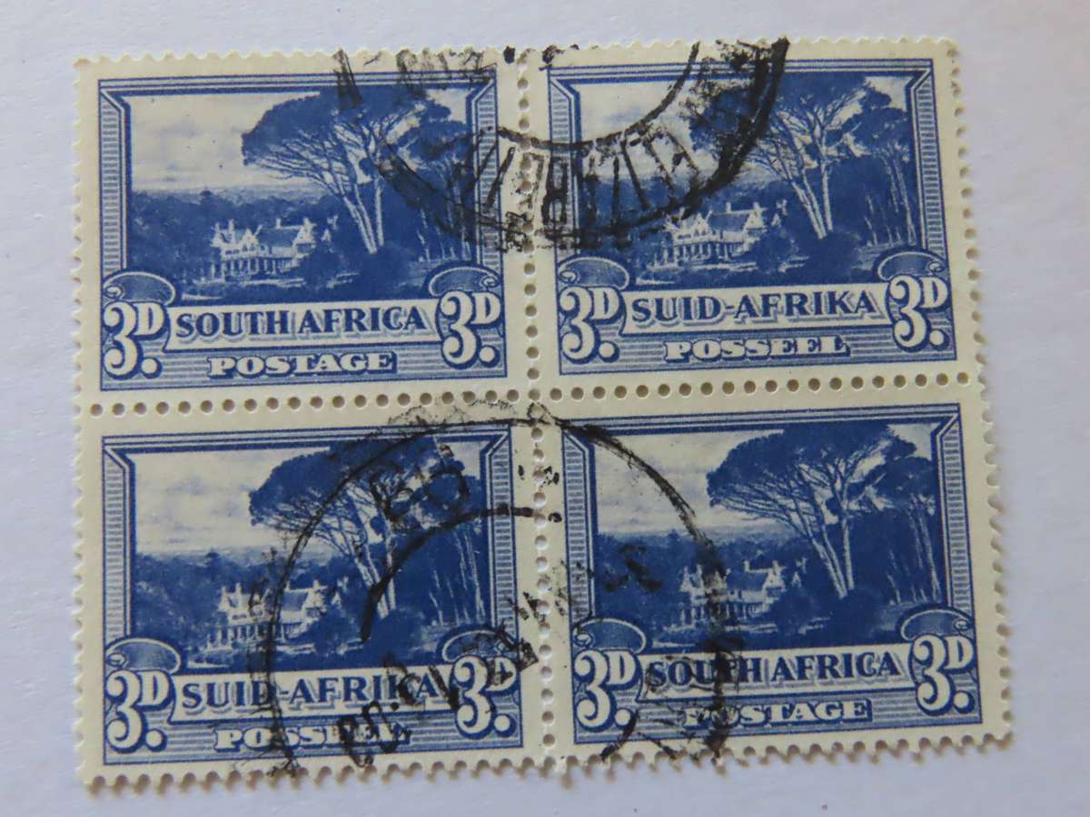 South Africa - 1930-1945 3d 2 Blocks 4 Used