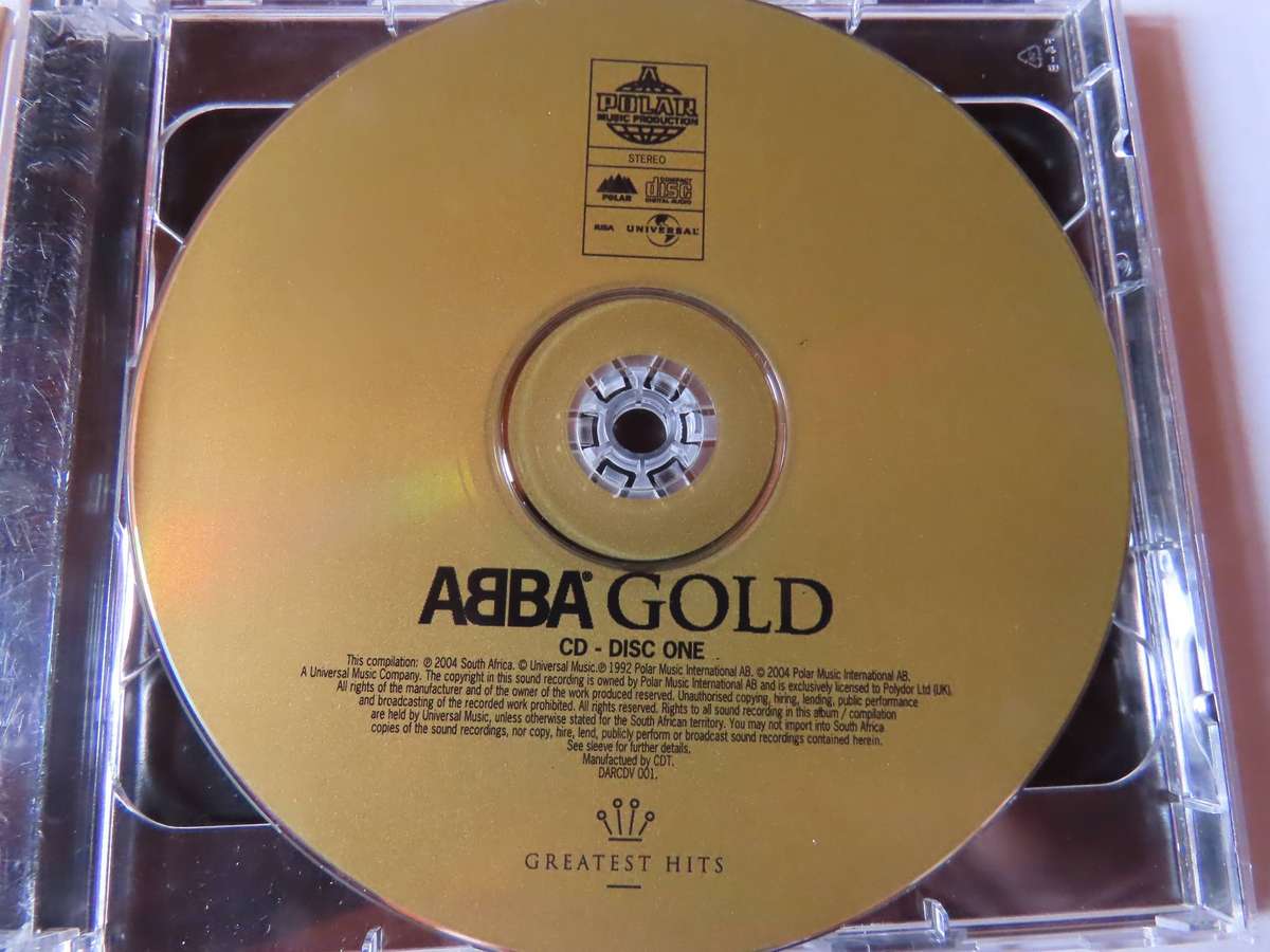 CD/DVD - Abba  - Gold - Disc # 1 CD - Disc # 2 DVD