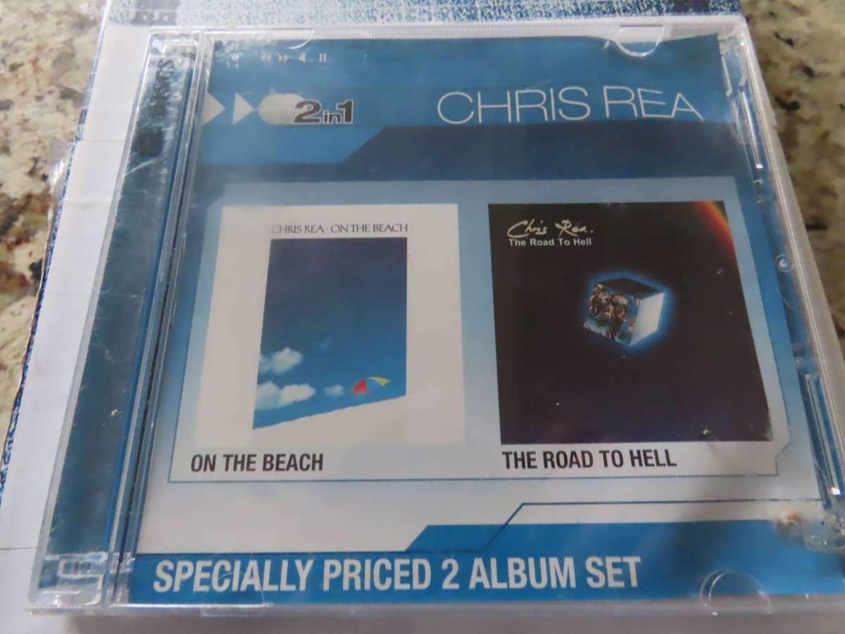 CD - Chris Rea - On the Beach and The Road To Hell- 2CD's
