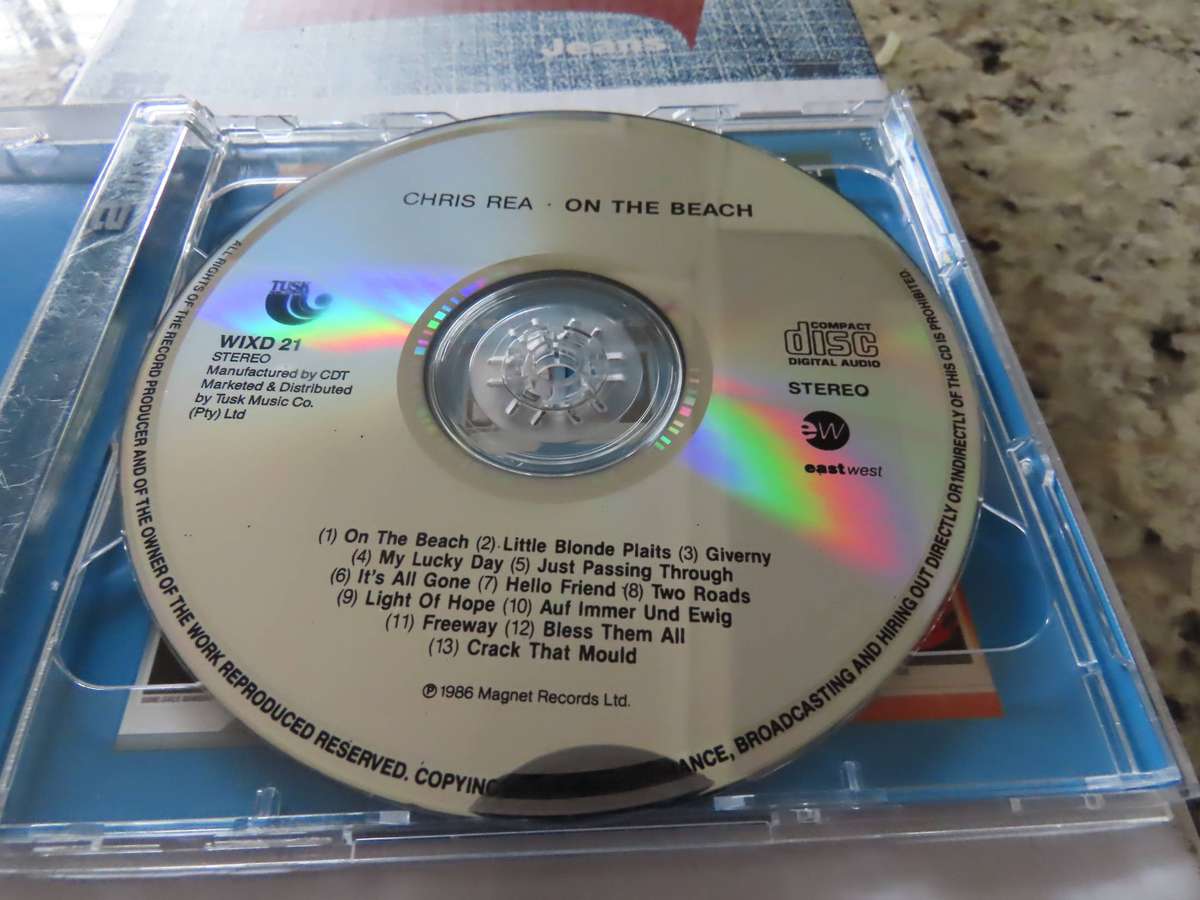 CD - Chris Rea - On the Beach and The Road To Hell- 2CD's