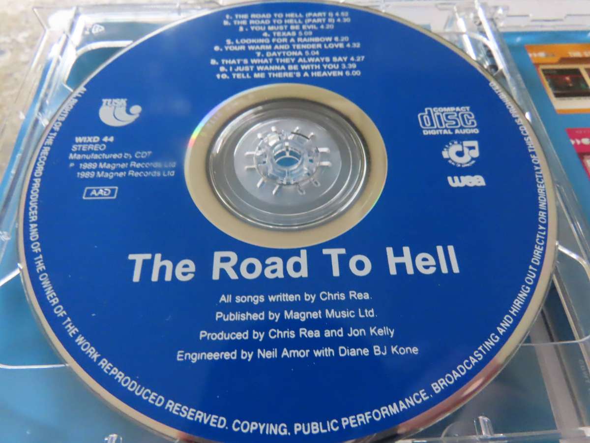 CD - Chris Rea - On the Beach and The Road To Hell- 2CD's