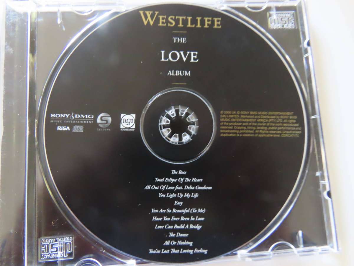 CD - Westlife - The Love Album