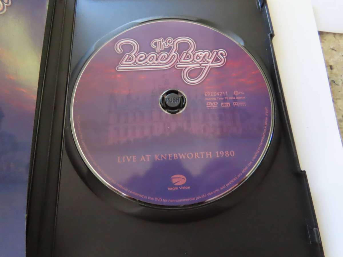DVD - The Beach Boys - Live at Knebworth 1980