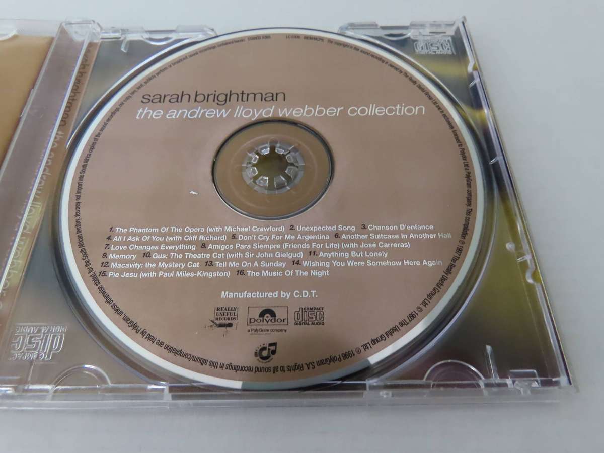 CD - Sarah Brightman - The Andrew Lloyd Webber Collection