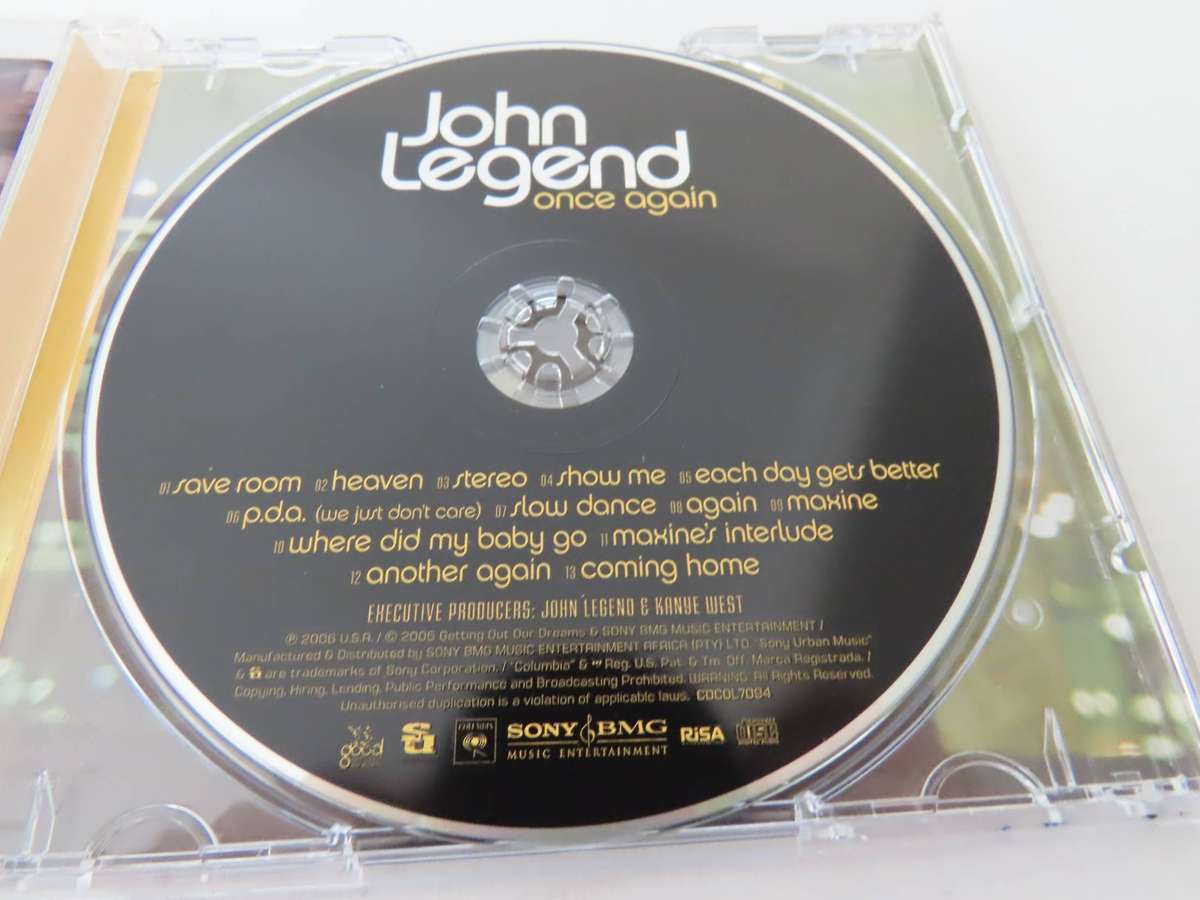 CD - John Legend - Once Again