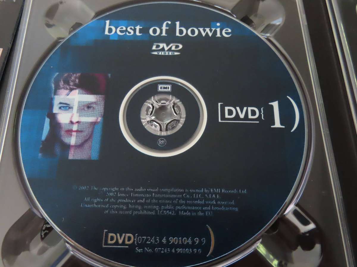 DVD - Bowie - Best of Bowie DVD 1 and DVD 2