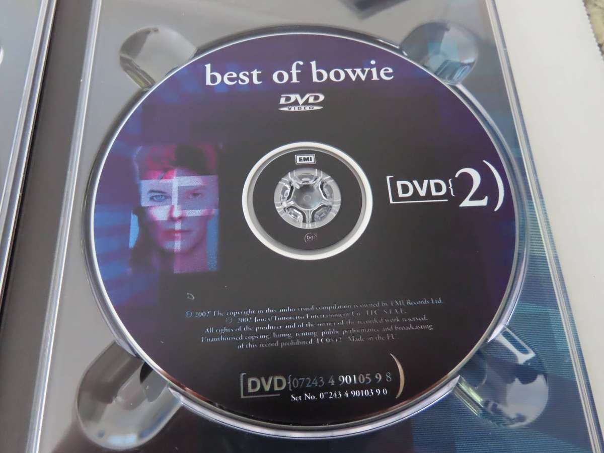 DVD - Bowie - Best of Bowie DVD 1 and DVD 2