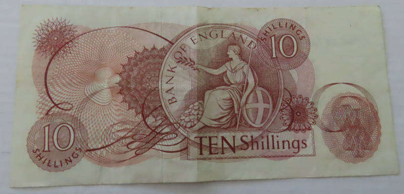 Britain - Bank of England 10/- Note EF