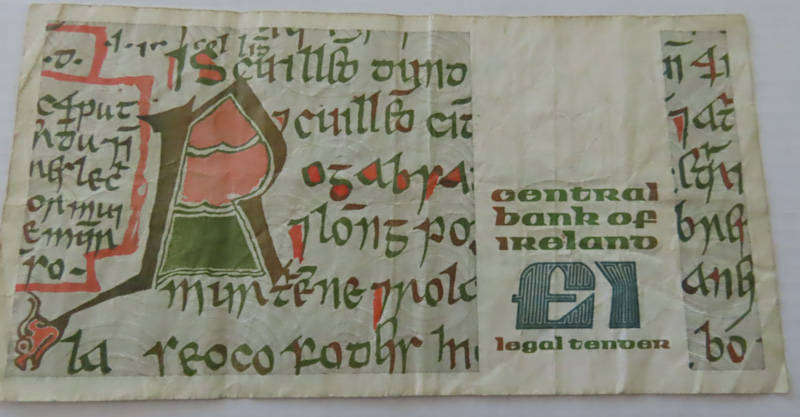 Ireland - Republic of Ireland - One Pound Note