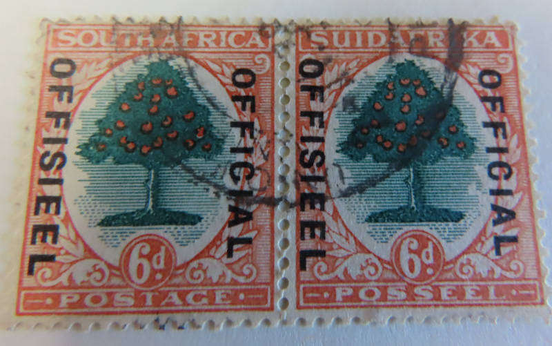 South Africa - Union of South Africa - 3 lots 6d Official Pictorial -Mint and Used  # O16