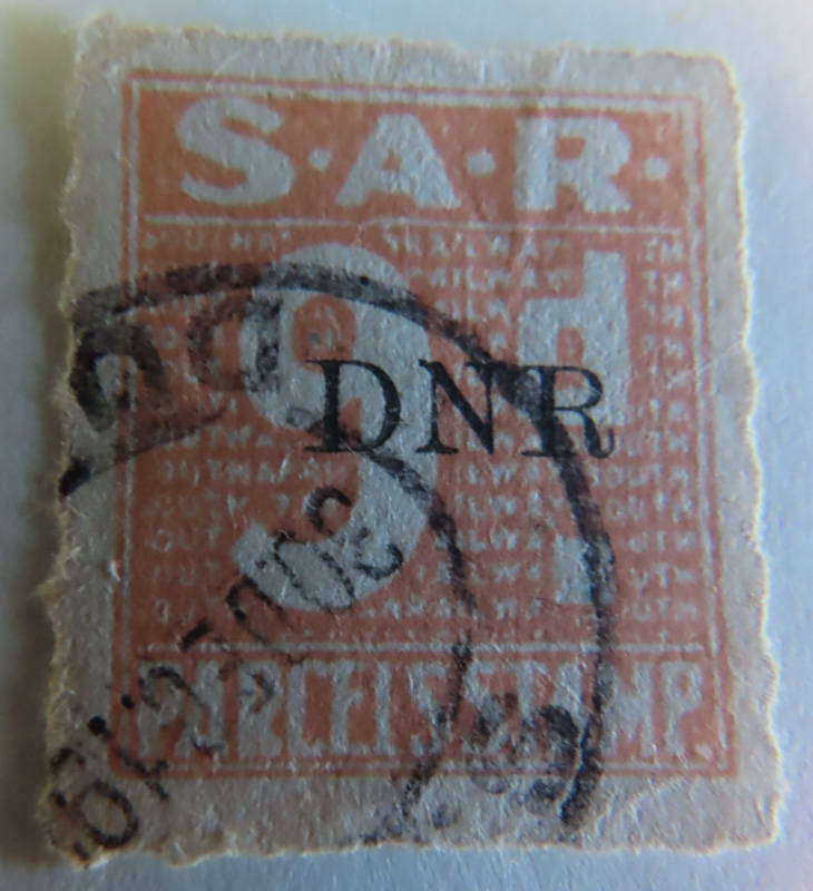 South Africa - Union of South Africa - South African Railways Lot 4 Used Stamps Dated 1921