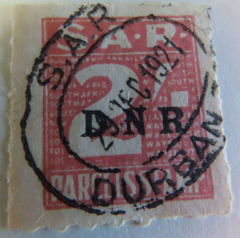 South Africa - Union of South Africa - South African Railways Lot 4 Used Stamps Dated 1921