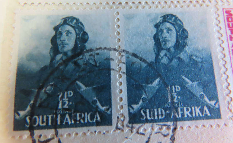 South Africa - Union of South Africa - Large War Effort 1/2d, 1d, 1 1/2d and 3d Used