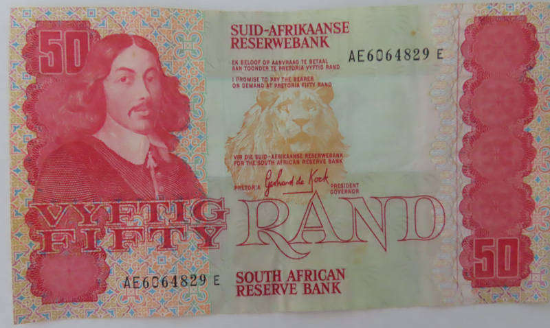 South Africa - Gerhardt De Kock - R50