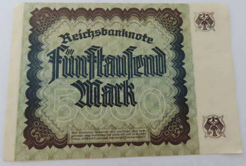 Germany - 5000 Mark 2 December 1922 - UNC