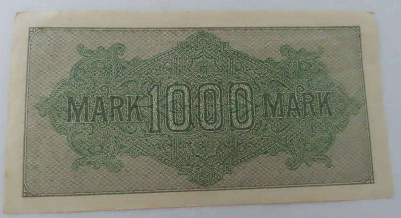 Germany - 1000 Mark 15 September 1922 - UNC