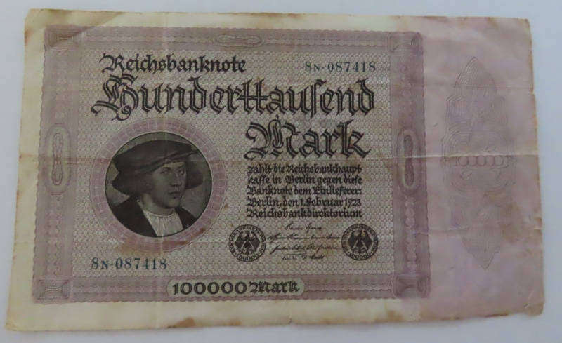 Germany - 100000 Mark 1 September 1923 - WM D