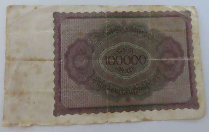 Germany - 100000 Mark 1 September 1923 - WM D