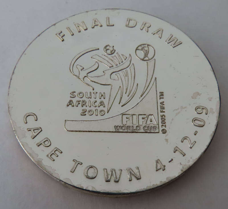 World Cup Soccer - Cape Town 2010 -FIFA - Final Draw Cape Town 4-12-09 in Case