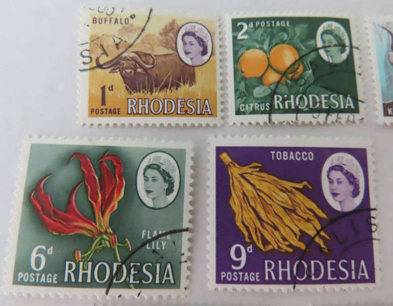 Rhodesia - Harrison Definitive Printing  Complete Set Used